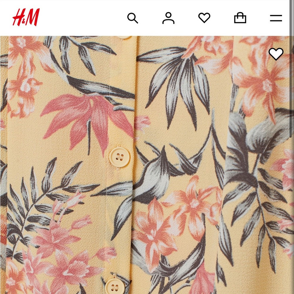 Floral Button-Up Shirt